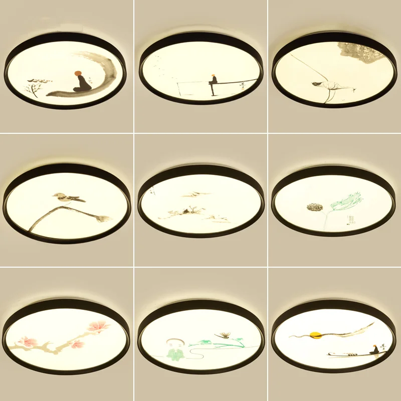 Светодиодный потолочный светильник современный китайский домашний для спальни