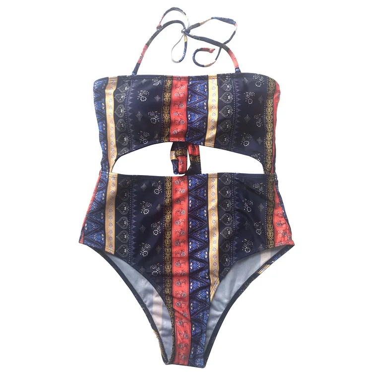 

New Bodysuits Black Women Summer Swimming Beach Sexy Bodysuit Floral Print Bohemian Mom White Outfit Female