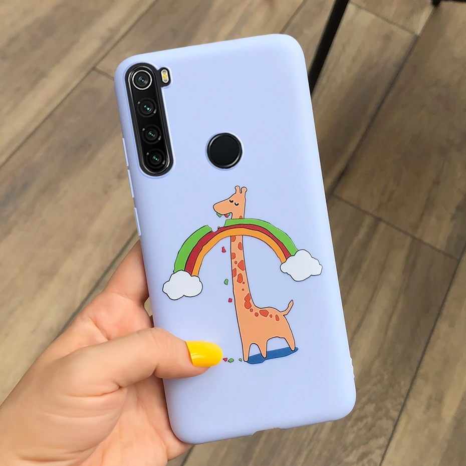 Для Xiaomi Redmi Note 8 T чехол с конфетным принтом Мягкий силиконовый чехол ТПУ Fundas для Xiaomi Xiomi Redmi Note 8 T 8 T Note8T чехол s Cover
