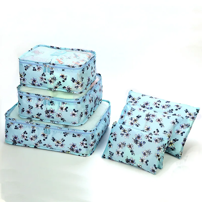 Hot sale 6pcs/set Waterproof Closet Underwear Shoes Wardrobe Large Size Luggage Pouch Travel Storage Bag Organizer For Clothes | Дом и сад