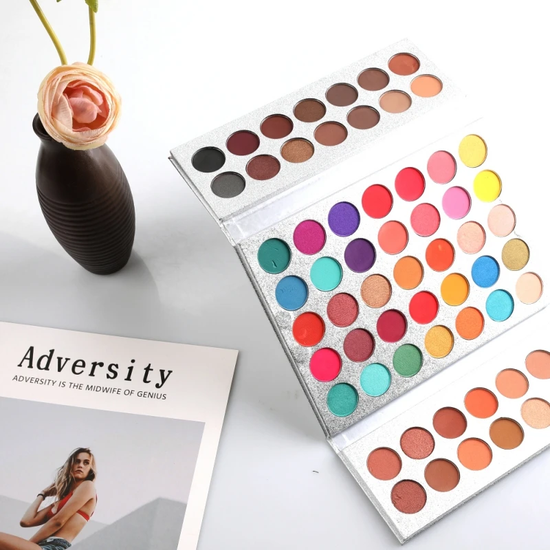 

63 Color Eyeshadow Palette Glitter Makeup Matte Eye Shadow Makeup Maquillage Paleta De Sombra Maquiagem