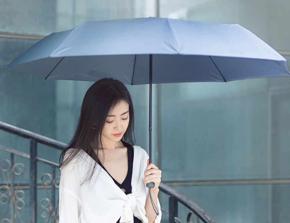 Xiaomi Youpin 90fun Зонт ветрозащитный водонепроницаемый складной зонт мужской и женский мини Зонт лето зима автоматический зонт