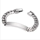 Мужской и женский браслет из серебра 100% пробы