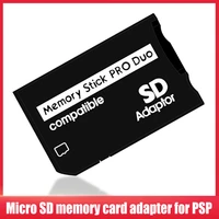 psp mini memory card adapter tf to ms memory sd adapter stick pro duo card reader for electronic products digital camera