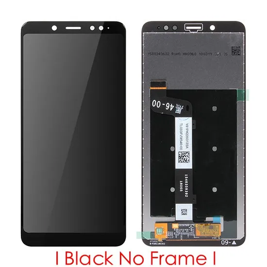 Black I No Frame AAA Качество для Redmi Note 5 Pro ЖК-дисплей 10 сенсорный экран+ рамка для Xiaomi Redmi Note 5 ЖК-экран Snapdragon 636 дисплей - Цвет: Black I No Frame