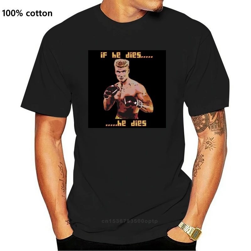 

New Men tshirt Ivan Drago Unisex T Shirt women T-Shirt tees top