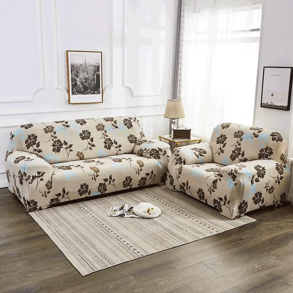 

Multi-style 1/2/3/4-Seater Slipcovers Modern Elastic Sofa Seater Seat Cover Protector Washable Furniture Slipcover