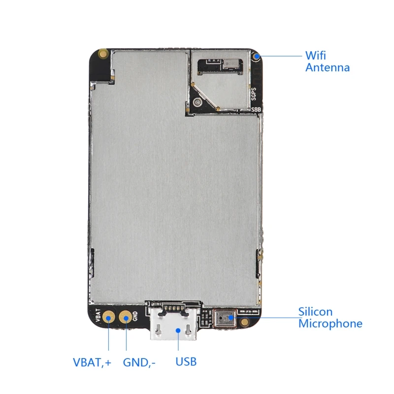 M3 GPS трекер GSM AGPS Wifi LBS Locator APP диктофон ZX808 PCBA Inside B36B|GPS-трекеры| |