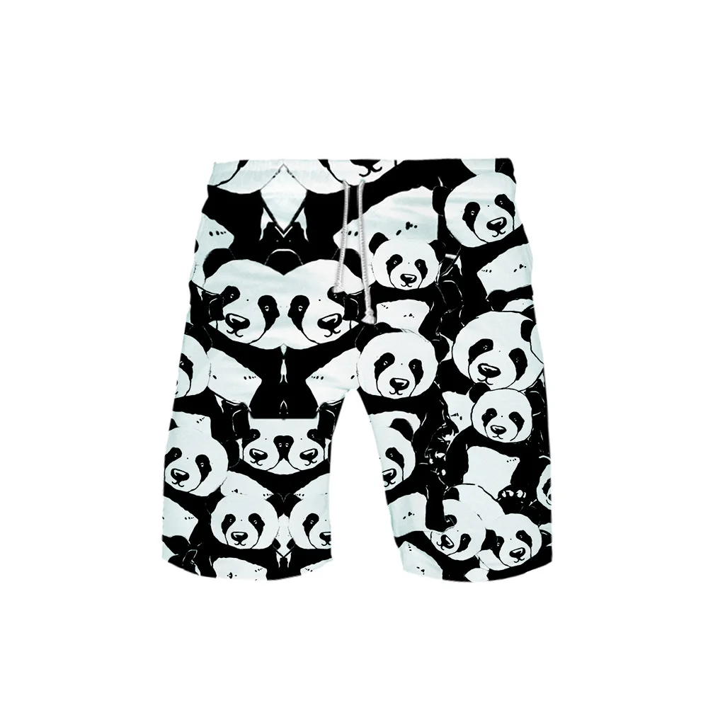 

Funny 3D Panda Board Shorts Summer Quick Dry boys Beach Swiming Shorts Harajuku Cute 3d Printed Kids Short Pants Beach clothes