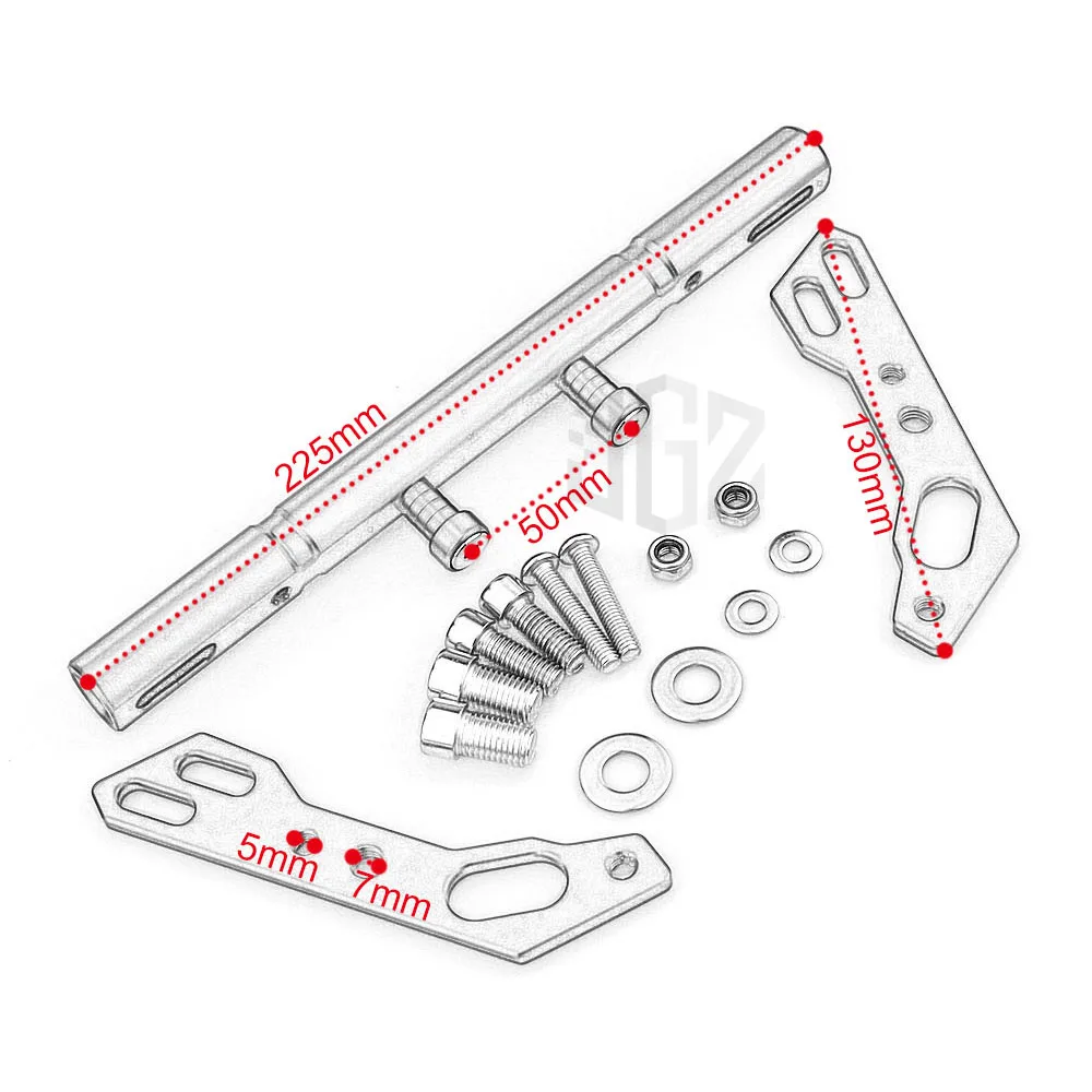 

Motorcycle Universal 22mm CNC Handlebar Adjustable Extension Balance Bar Rebar for Honda Kawasaki Yamaha Ducati KTM Accessories