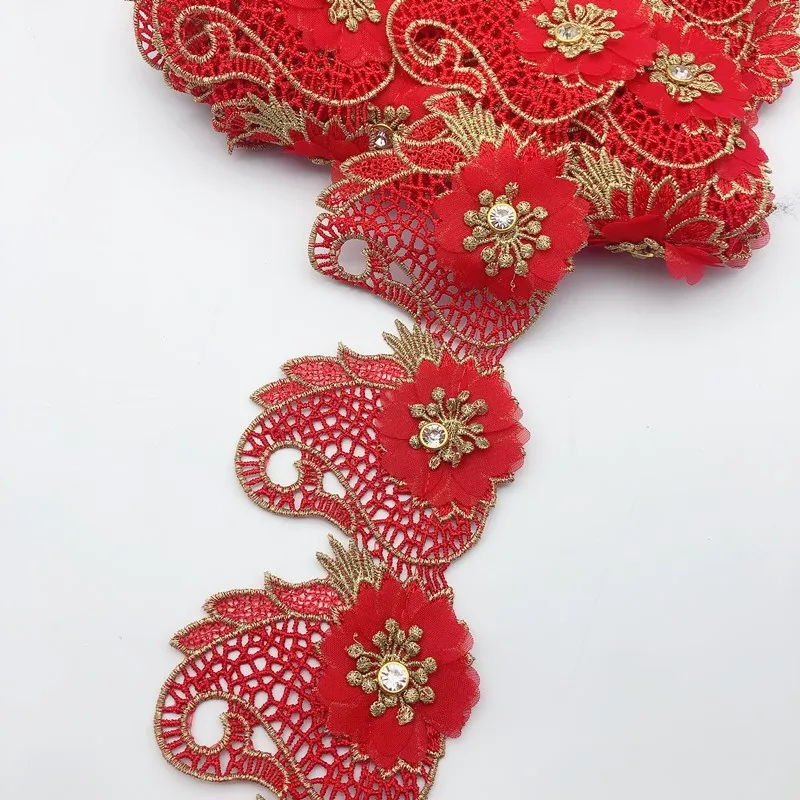 Шнур для вязания крючком золотого и желтого цвета 10 ярдов | Дом сад