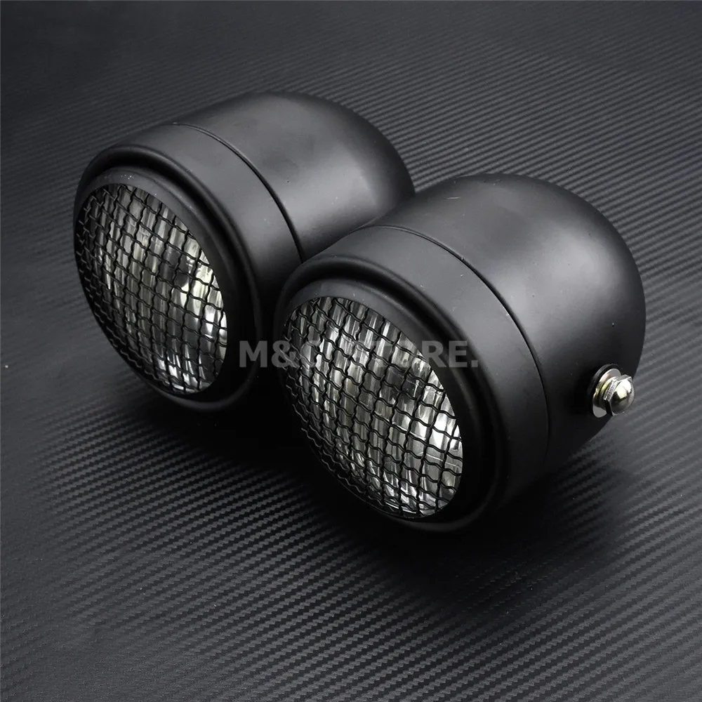 2 шт. мотоциклетный передний двойной светильник с головкой налобный Светильник