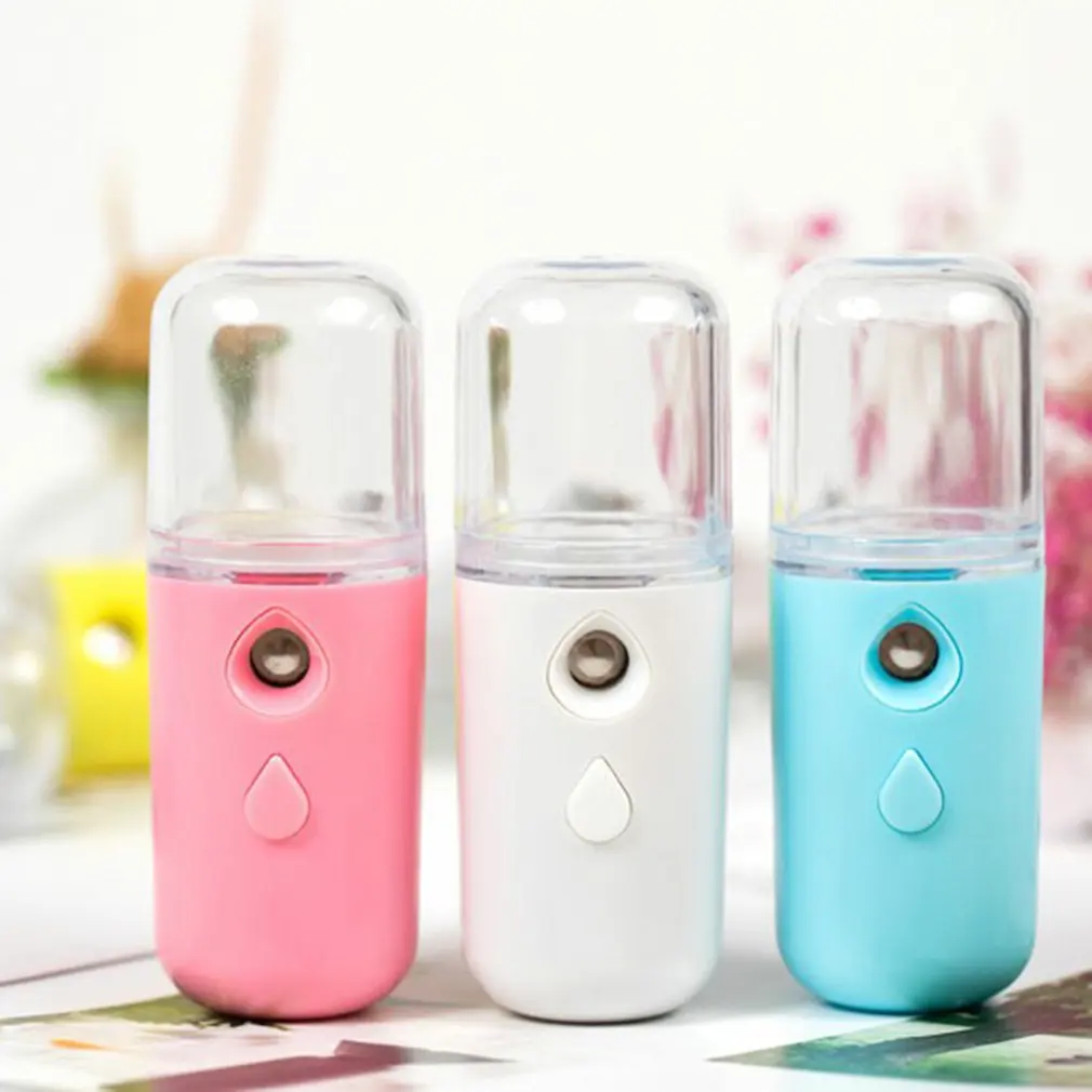 

Facial Mister Portable Mini Face Mist Handy Sprayer Automatic Eyelash Extensions Cool Facial Steamer