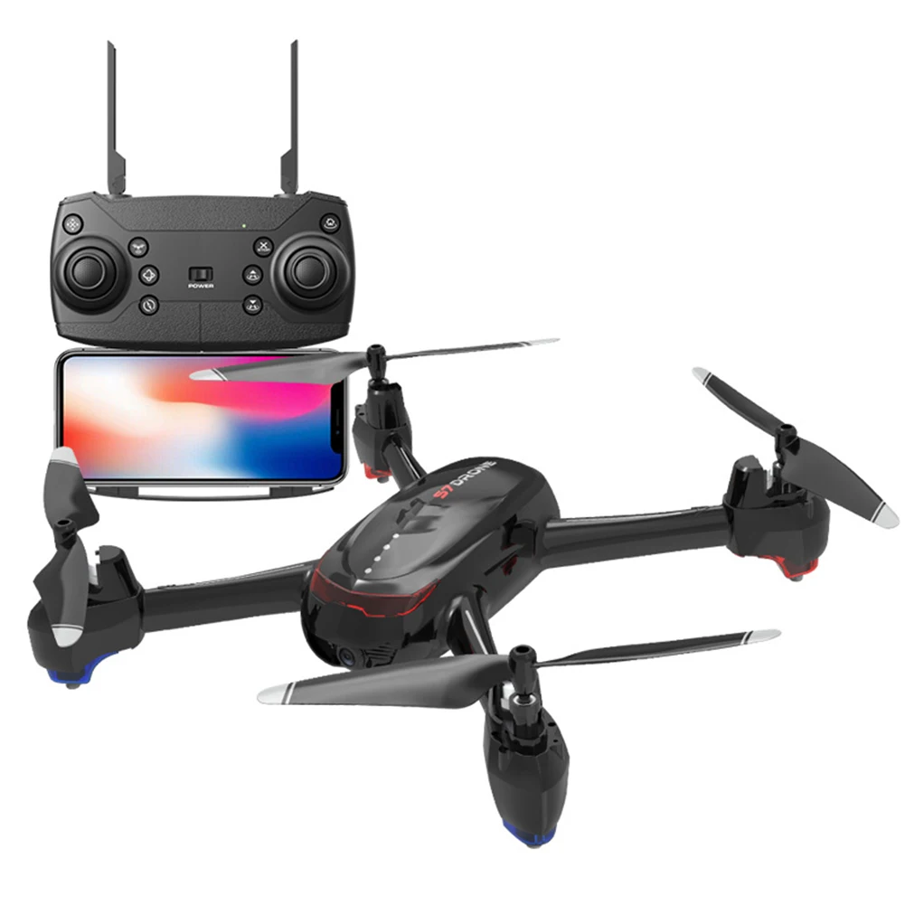 2.4GHz 4K Toys RC Quadcopter Altitude Hold G Sensor Drone Positioning HD Camera Aerial Led Wide Angle Selfie Gesture Control | Игрушки и