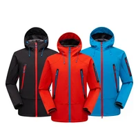 softshell men jacket waterproof windproof fleece thermal windbreaker skiing snowboarding jackets hunt mountain hiking clothes