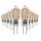 Новый ампулы G4 AC DC 12V 220V Светодиодный светильник 12 Светодиодный s SMD 2835 Лампы Lamparas Точечный светильник заменить 10 Вт 20 Вт галогенная лампа для дома люстра