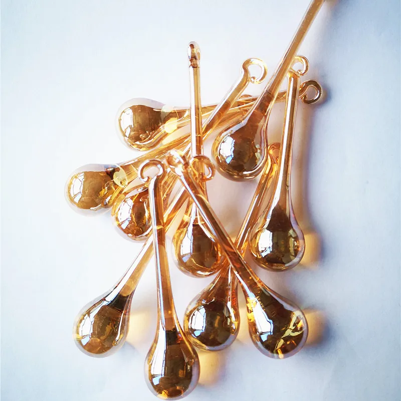 Хрустальные подвески для люстры TZ, 14 шт., шампань