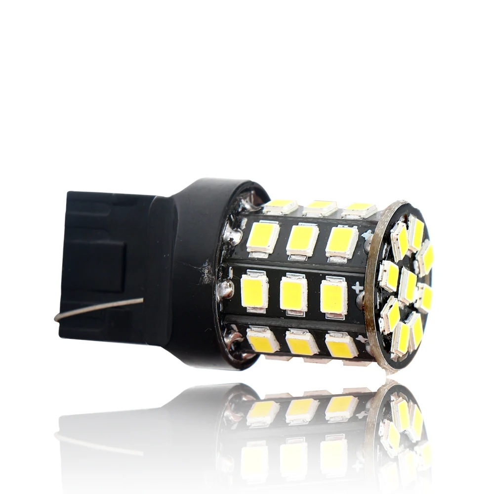 YM E-Bright 2-10 шт/партия W21/5 W 7443 T20 W21W WY21W парковочные задние лампы 7440 T20 2835 33 SMD авто огни поворота автомобиля signel свет