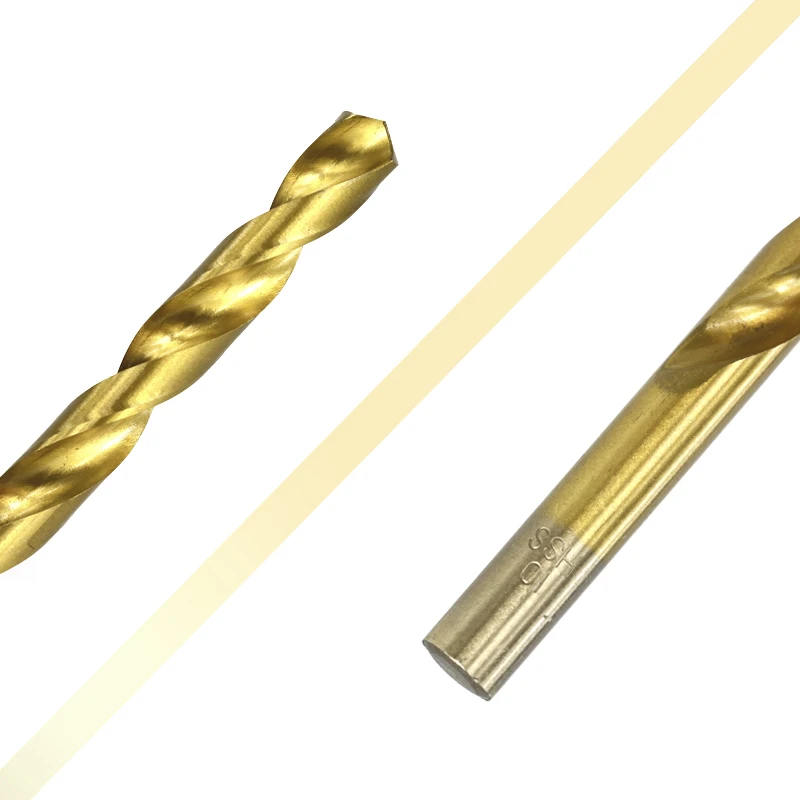 

Hss P6m5 Twist Drill Bit Set 99 Pieces Diameter From 1.5mm To 10mm Titanium Coating Wood Metal Hole Drilling Cutter