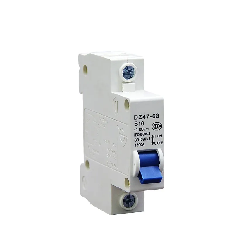 DC12-100v автомат защити цепи 24v 36v 48v 60v 1p 2p 3p 4p 1-125A прямым воздушным открытая атмосфера