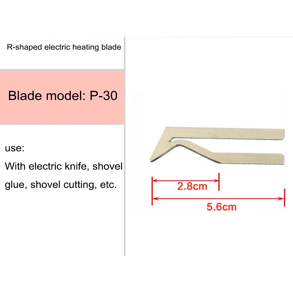 Электрическое лезвие ножа для горячего резака лезвия из никель хромового сплава