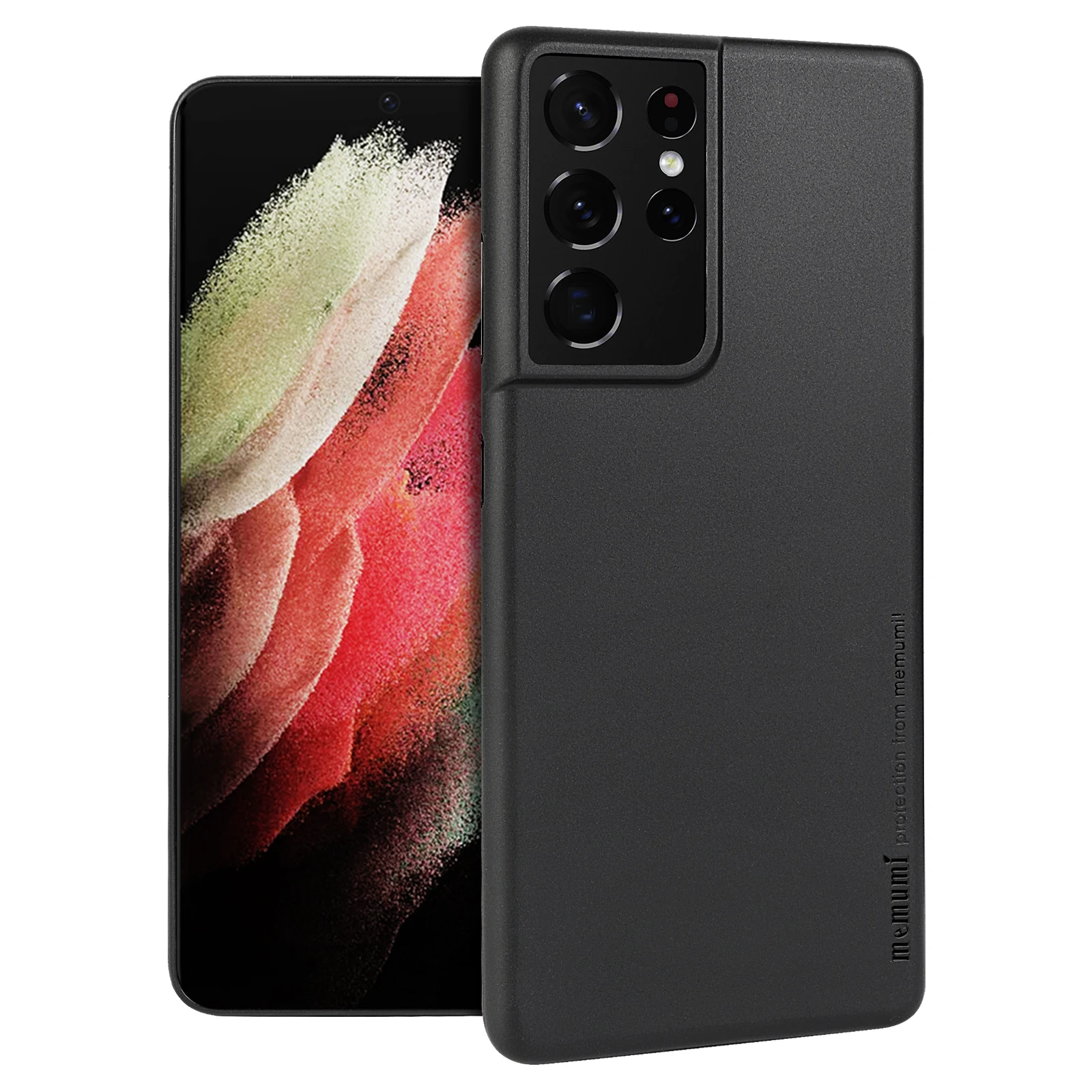 

Ультратонкий чехол memumi для Samsung Galaxy S21 S21 Plus S21 Ultra 0,3 мм, Тонкая матовая полупрозрачная задняя крышка S21 Ultra, чехол для телефона