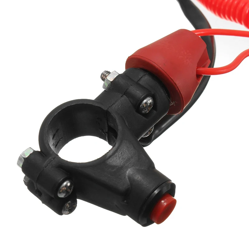 

SCL MOTOS 1PC Universal Boat Outboard Engine Motor Kill Stop Safety Switches Tether Lanyard Accessories Motorcycle Switch