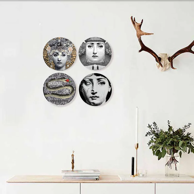 Декоративная Тарелка декоративная тарелка настенная Флора Лина лицевая