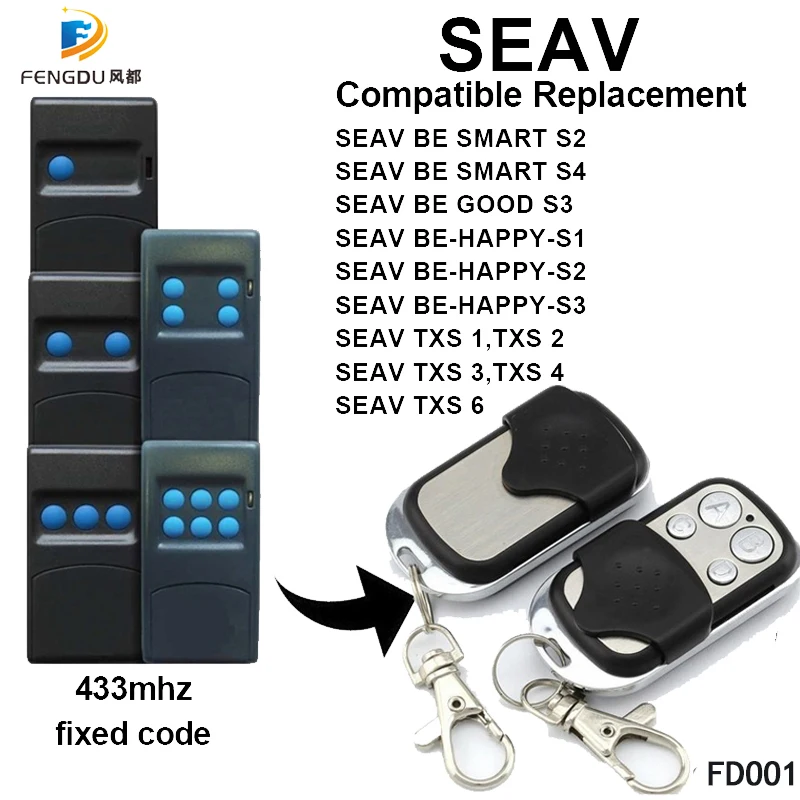 Универсальный пульт дистанционного управления NICE FLO1 FLO2 FLO3 FLO4 2 шт. клон ворот