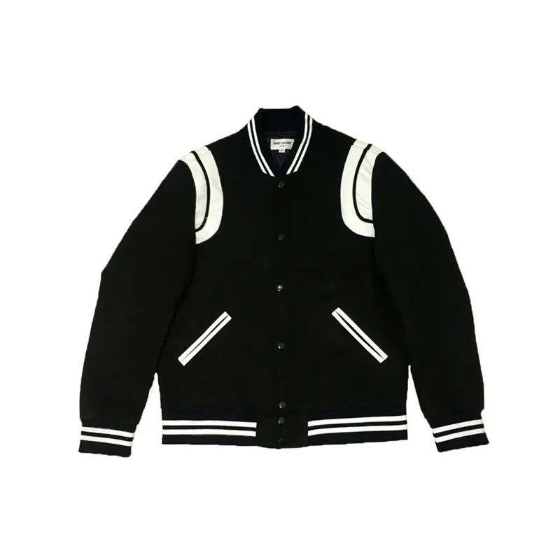 

2021 New Spring Autumn Women and Men SL Brand Baseball Jacket Female Plus Size Casual Stitching Coat High Quality Outerwear