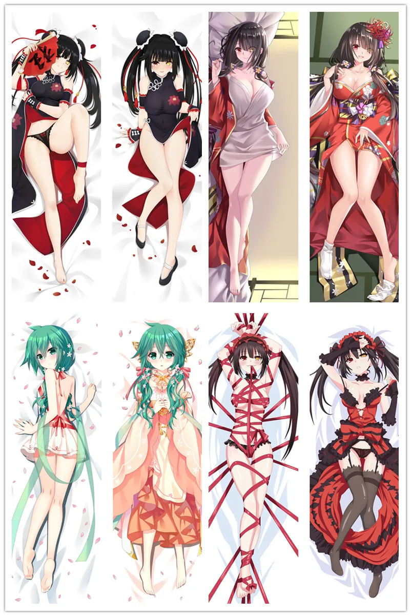 

Аниме Подушка дакимакура New DATE A LIVE 150x50 см 100x35 см чехол манга 1