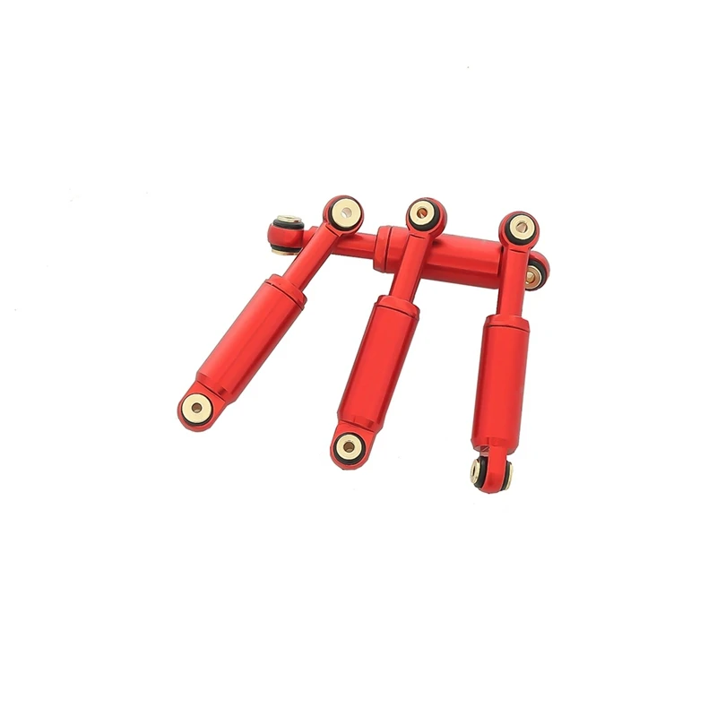

4Pcs Metal Shock Absorbers Damper for Axial SCX24 90081 1/24 RC Crawler Car Upgrade Parts Accessories