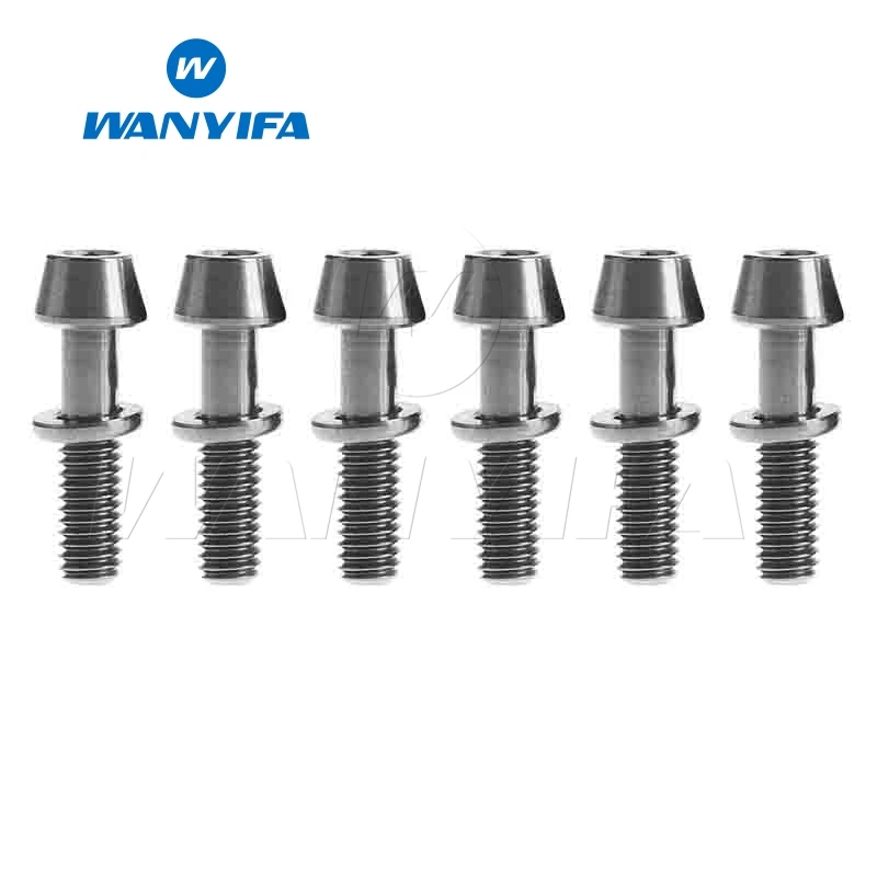 Титановый Wanyifa Ti болты с шайбами для велосипедного стержня велосипедные