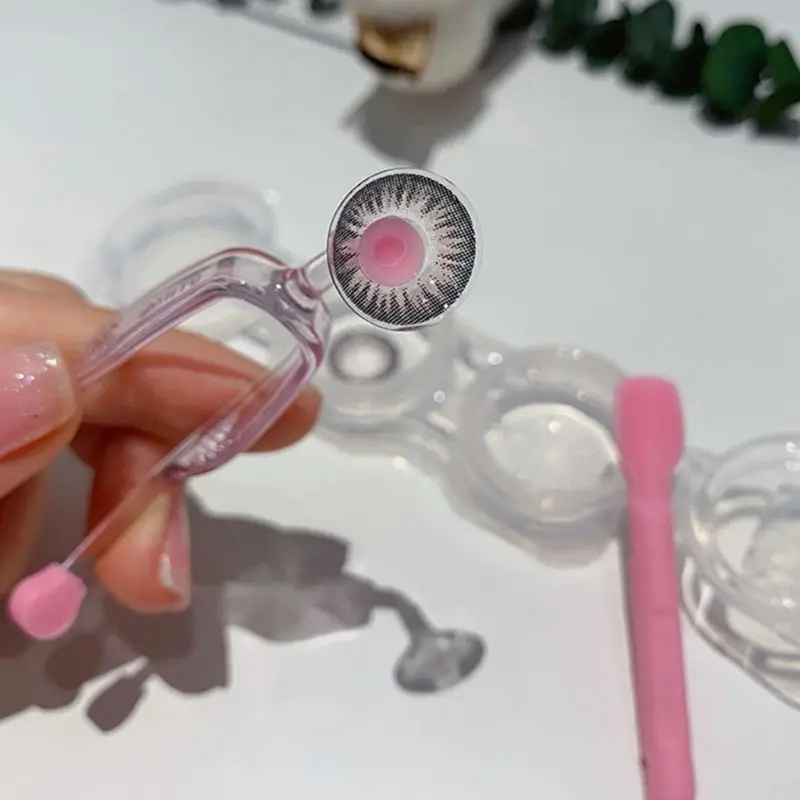 2 шт./1 комплект силиконовые вставки для контактных линз | Красота и здоровье