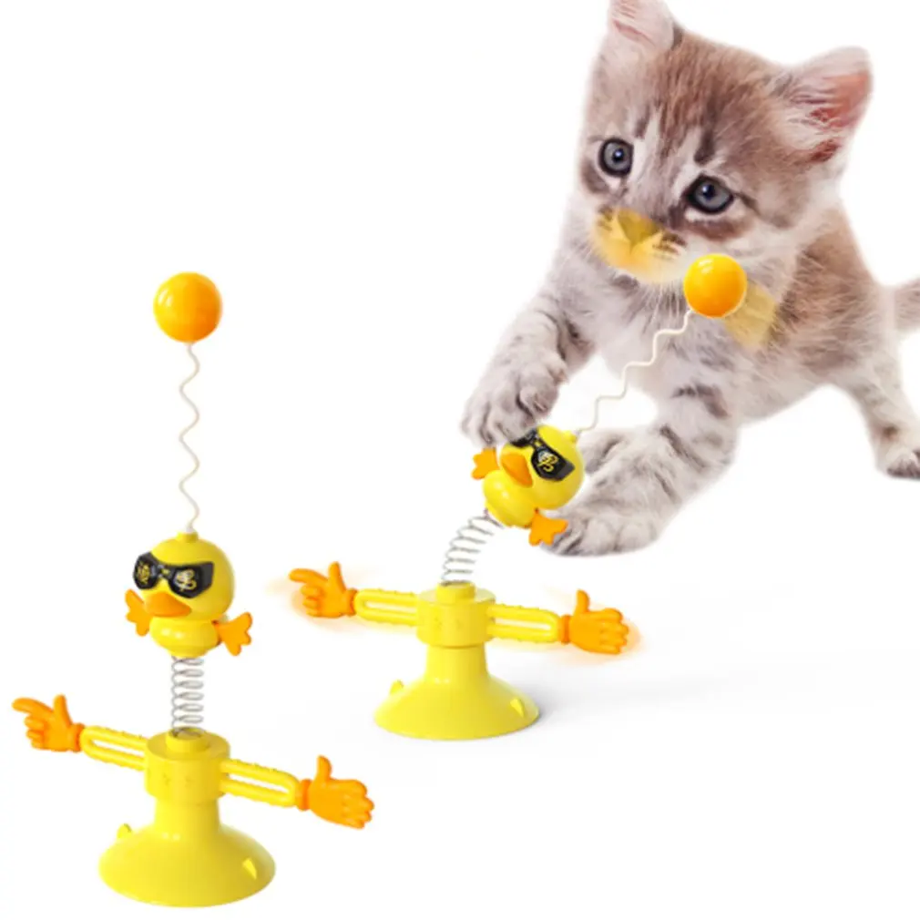 

Игрушка для домашних животных, кошка, новинка, весенний человек, вращающаяся игрушка для кошек, вращающаяся игрушка, забавная палочка для ко...