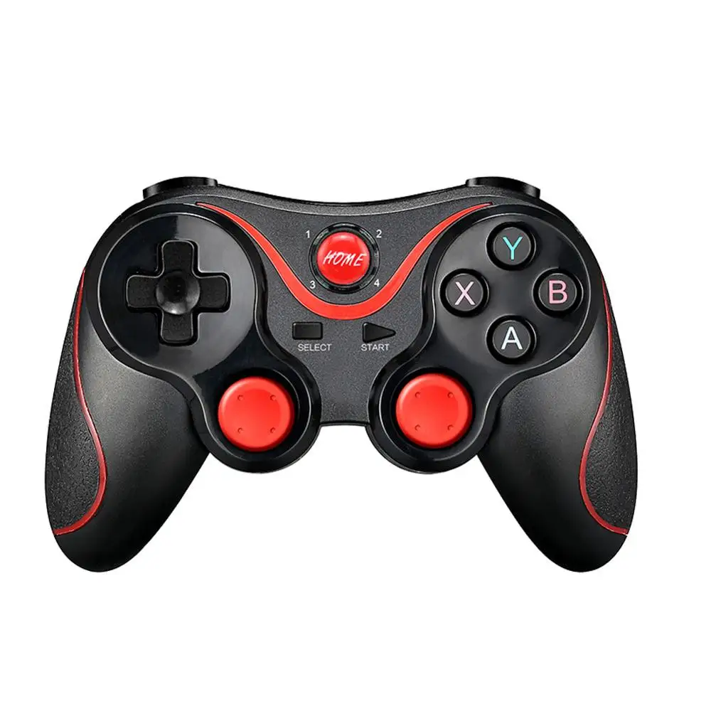 Gamepad Black Bluetooth беспроводной Android геймпад X3 беспроводной игровой контроллер Джойстик BT3.0 джойстик для мобильного телефона для планшета телевизора держатель коробки - Цвет: Gamepad Black