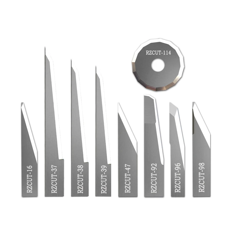 

5PCS RUIZHOU Oscillating Knife Vibration Round Blade CNC Digital Vibrating Cutting Machine RZCUT RZCUT-01 RZCUT-90 RZCUT-140