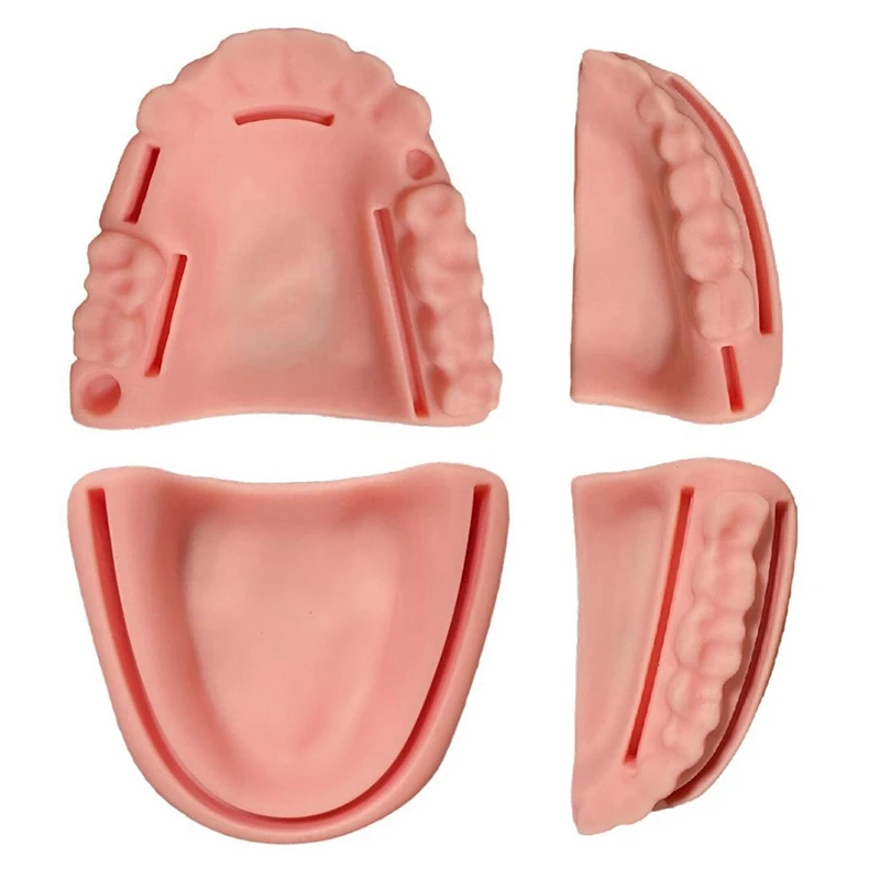

Силиконовая искусственная Десна для полости рта, набор для тренировки швов, распространенные типы ран для стоматологической практики и обу...