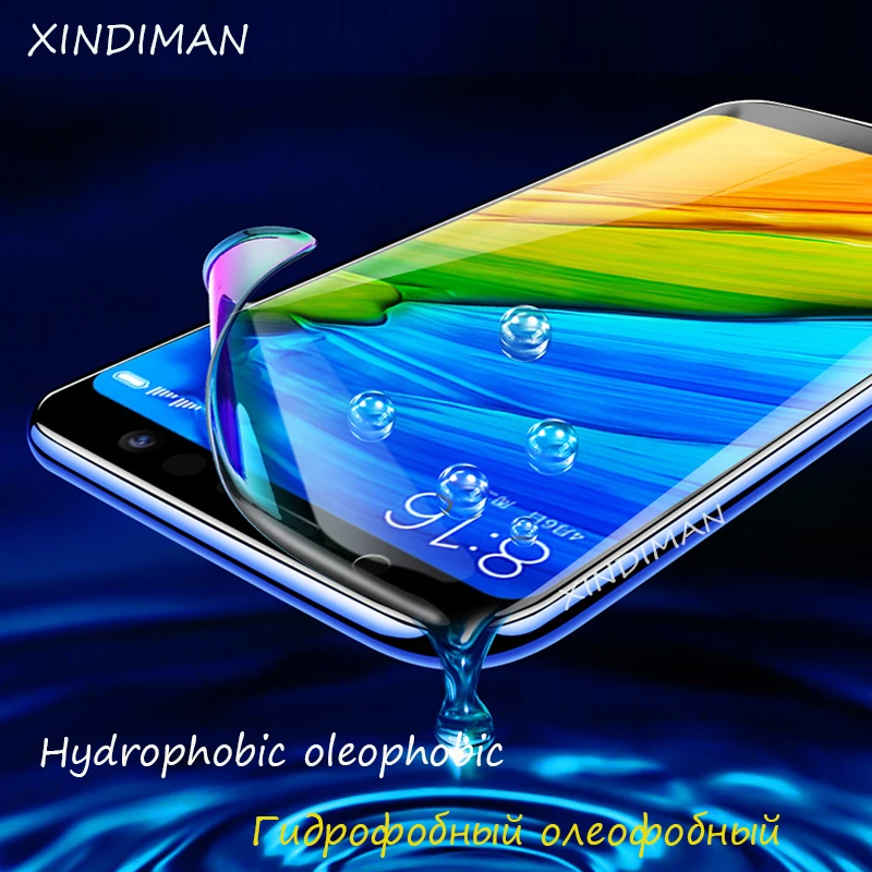 XINDIMAN 3 шт. мягкая Гидрогелевая пленка для xiaomi redmi note7 передняя+ задняя+ пленка для объектива камеры для xiaomi redmi note7pro Защитная пленка для экрана