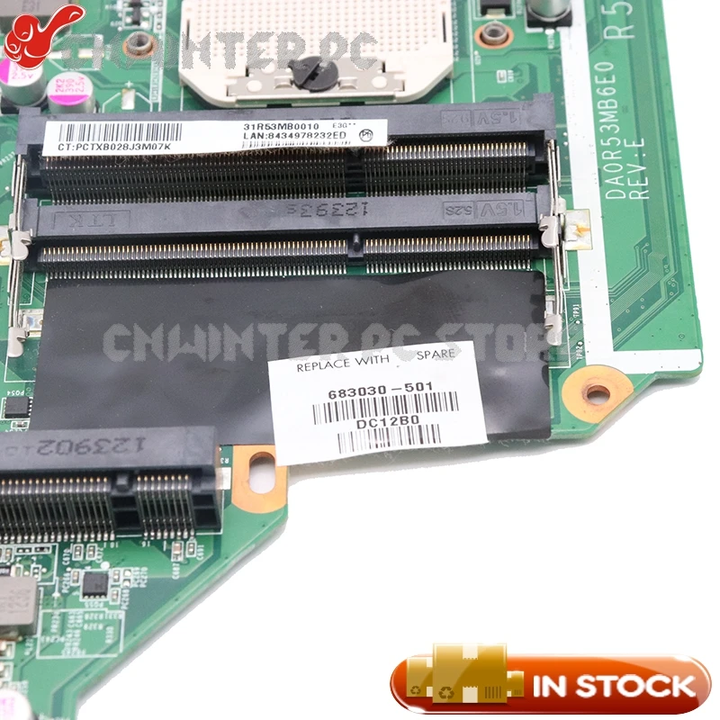 NOKOTION 683030 001 501 DA0R53MB6E0 материнская плата для ноутбука Hp Pavilion G4 G6 2000 G7Z 2100 HD7670M