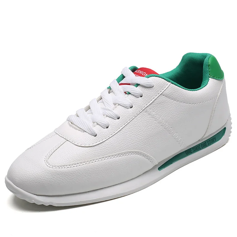 

2021 New Arrivals Boy Comfortable Sneakers Shoes Mens Leather Tennis Unisex Fashion White Sneakers