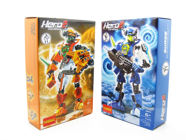 6 шт героями фильмов цифры воин Солдат модель комплект конструкторных блоков