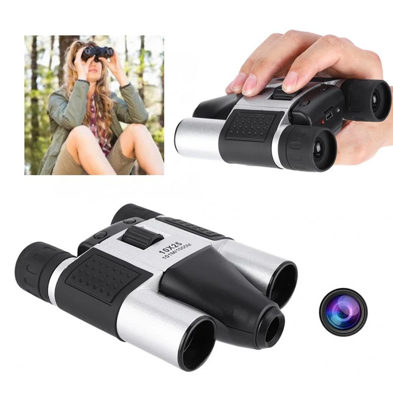 

HD Digital Camera Long Distance Binoculars Telescope Photo Taking Video Recording Binoculars TF Card Reader Computer Camera