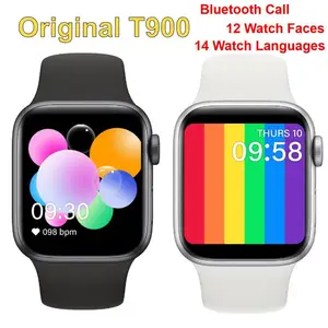 t900 smart watch iwo 15 full touch smartwatch men women heart rate fitness tracker watch 5 44mm smart watch pk iwo 12 iwo 13 free global shipping