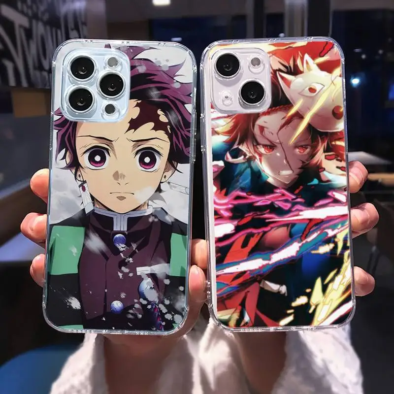 

Demon Slayer Kamado Tanjirou Phone Case for iphone 13 12 11 pro max mini 6 6s 7 8 plus SE2020 X XR XS shell iphone 13 case