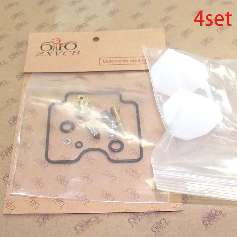

4set for FAZER FZS600 FZS600SP FZS600S FZS 600 600S Motorcycle carburetor repair kit float