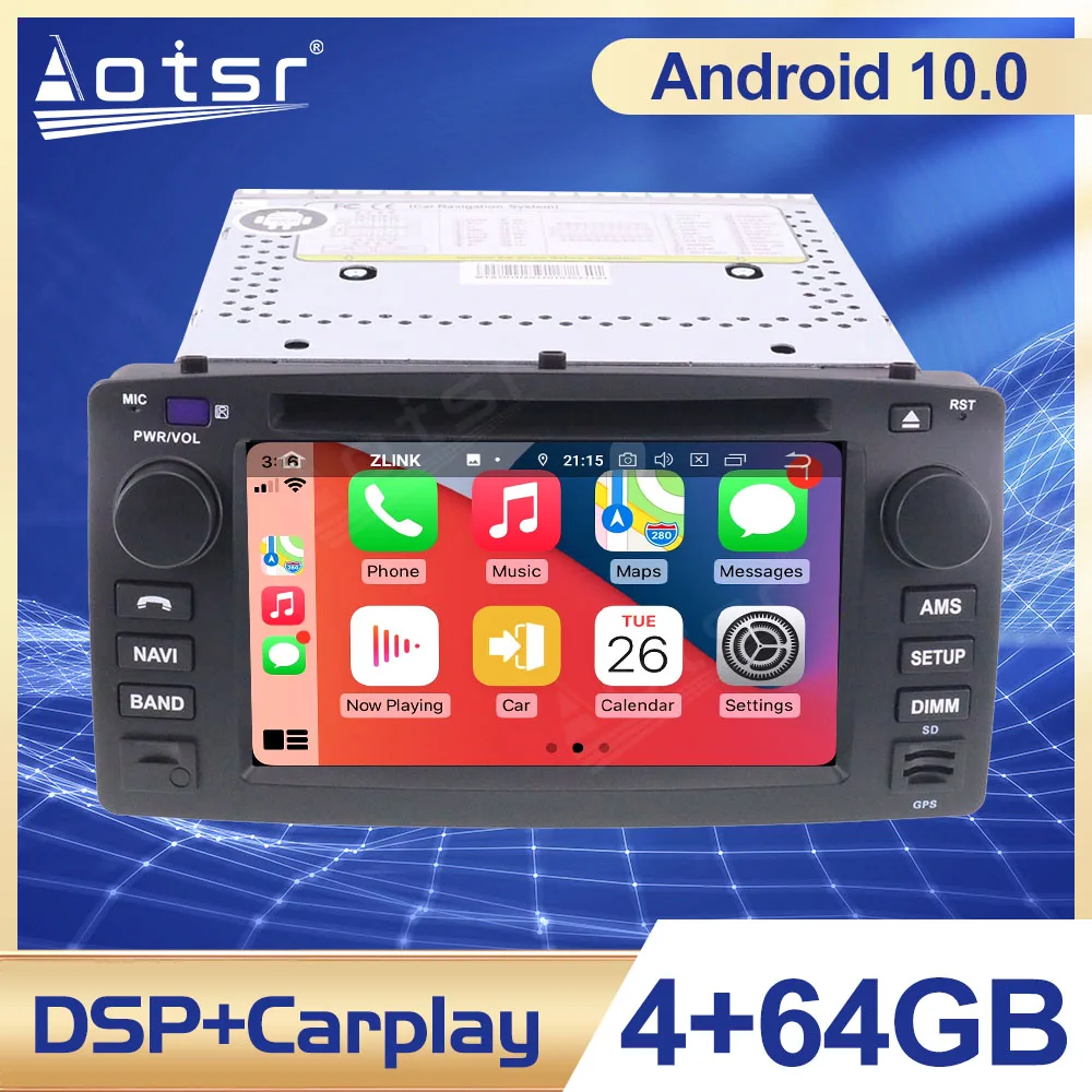 Android 10 PX5/PX6 Автомобильная GPS-навигация для Toyota Corolla 2001- 2006 автомобильная