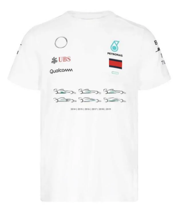 

F1 team racing suit World Championship short-sleeved T-shirt, polyester quick-drying, the same style is customized