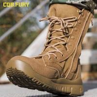 fall high top zipper combat couple special forces military fans tactical desert mountaineering land battle martin training boots