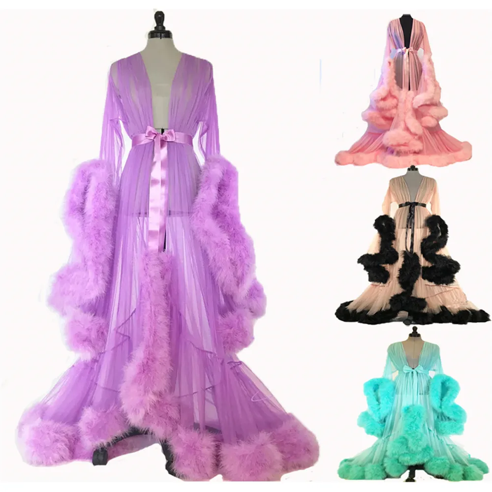 Женское полупрозрачное свадебное платье фатиновое невесты с пушистыми краями и